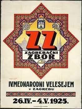 Plakat - IV. međunarodni velesajam u Zagrebu